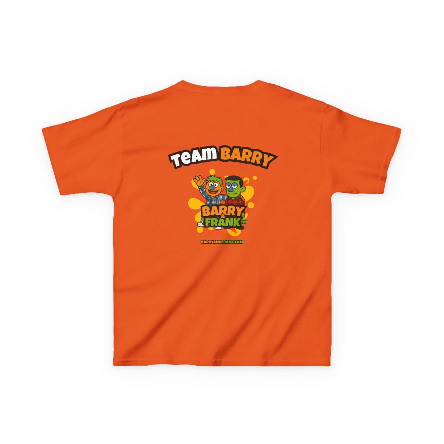 Barry & Frank Face Tee – Team Barry Edition (Kids)
