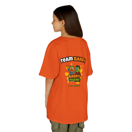 Barry & Frank Face Tee – Team Barry Edition (Kids)
